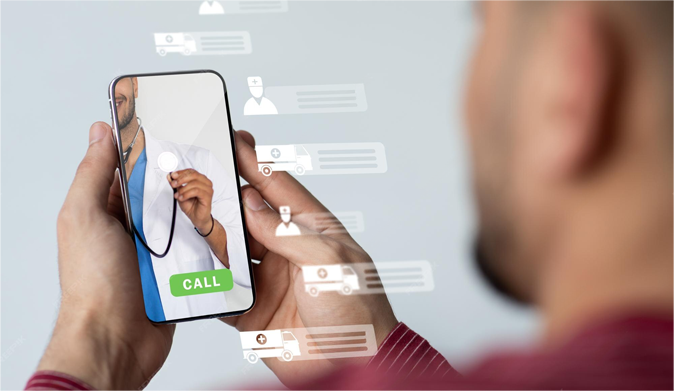 Tatkal Doctor patient messaging and appointment reminder illustration
